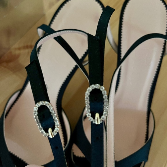 JCREW Italian Satin Heels - Picture 3 of 7